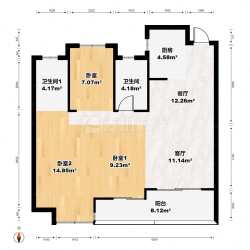 穿心箭户型图穿心箭，精准之箭，穿透心灵-第1张图片