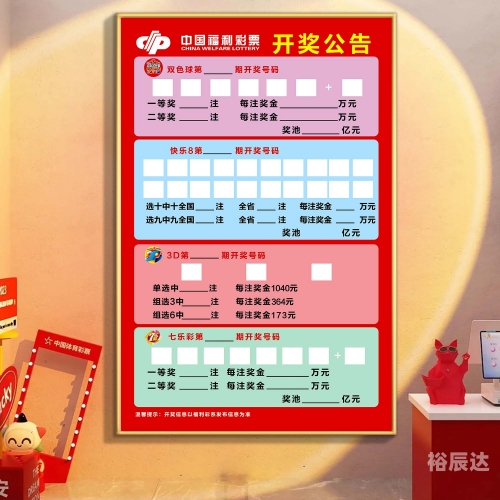 双色球开奖号码公告-第1张图片