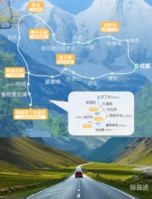 川西大环线7天旅游攻略多少钱川西大环线7天旅游攻略