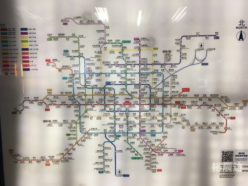 北京地铁图线路北京地铁图，畅游城市脉络