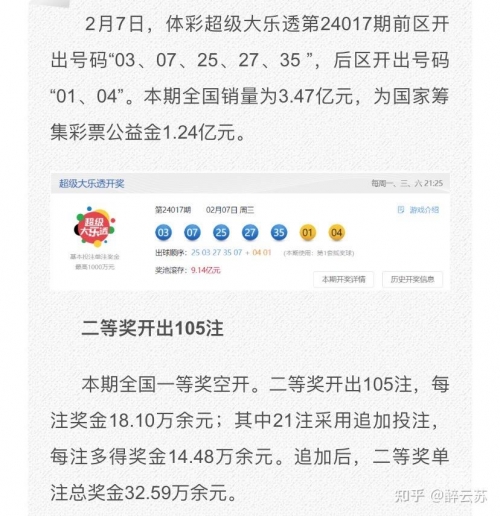 2019年2月7日双色球开奖结果揭晓-第3张图片