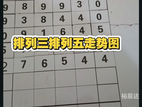今日排列五走势图今日排列三走势图分析-第2张图片