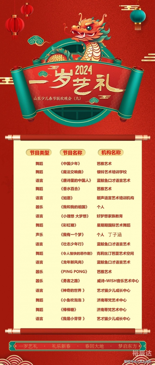 北京台春节联欢晚会节目单北京台春节联欢晚会，璀璨璀璨的盛宴