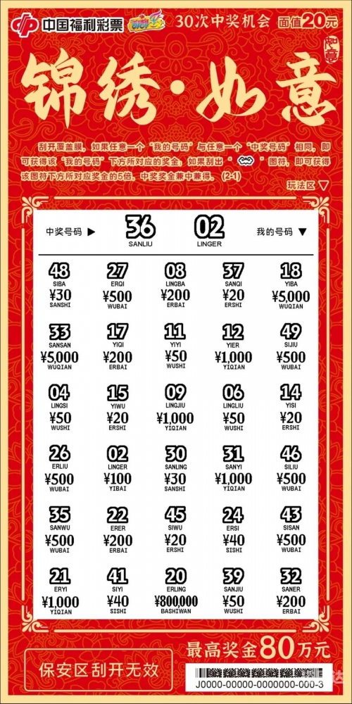 中国福利彩，多彩生活，温暖人心
