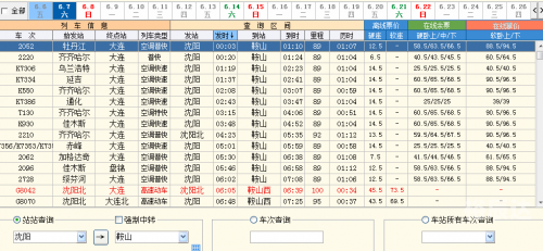 阜新到沈阳火车时刻表阜新到沈阳火车时刻表