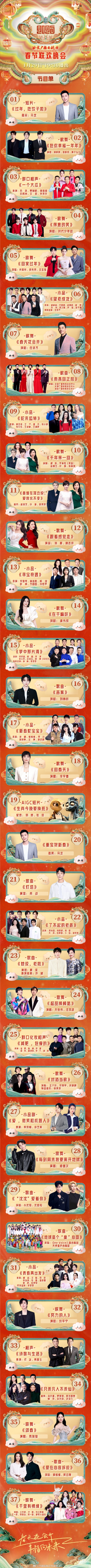 北京卫视春晚节目单公布2023，璀璨盛典即将开启-第1张图片