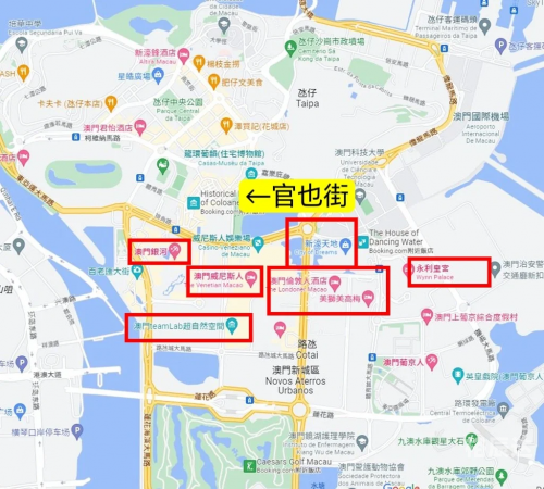 澳门3D地图