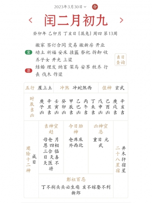 2023年春节后开工吉日推荐