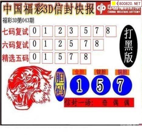 3D福彩总汇字谜大全-第1张图片