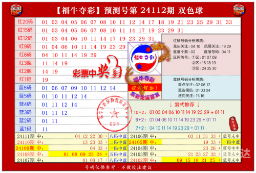 双色球精选一注双色球精选一注，幸运的神秘密码-第2张图片