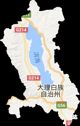 大理市地图大理市地图详解