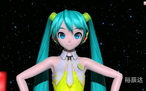 初音未来，歌姬计划的璀璨之星