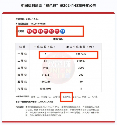 中几个号才能中奖