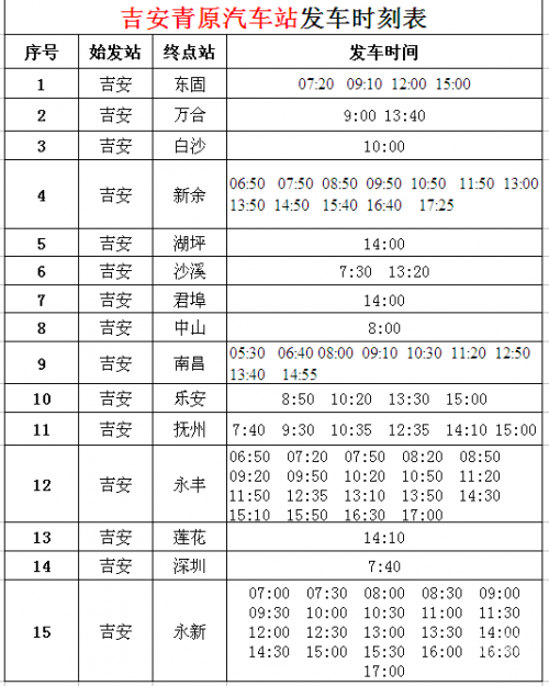 新余列车时刻表-第3张图片