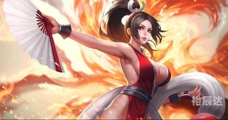 拳皇漫画中的不知火舞，魅力与技巧-第3张图片