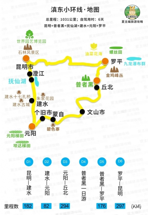云南省旅游地图-第2张图片