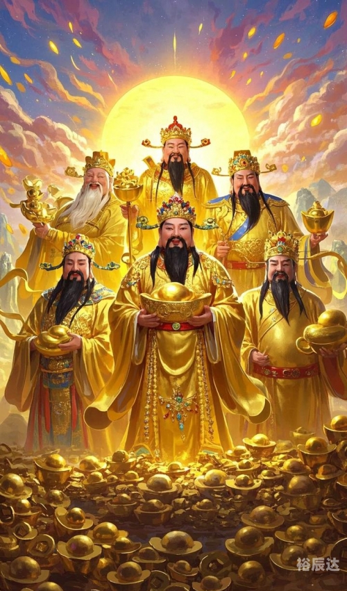 财神爷图片财神爷网，财富的神秘之门-第2张图片