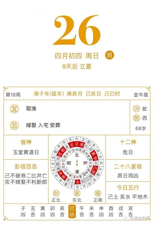 2020年4月17日黄历-第2张图片