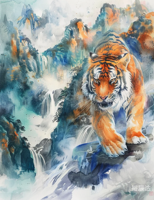 老虎图片，大自然的王者