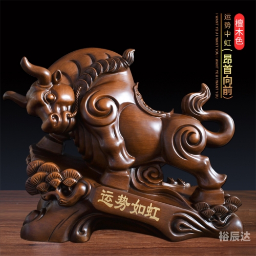 旺财牛图片，寓意吉祥与富贵的象征-第2张图片