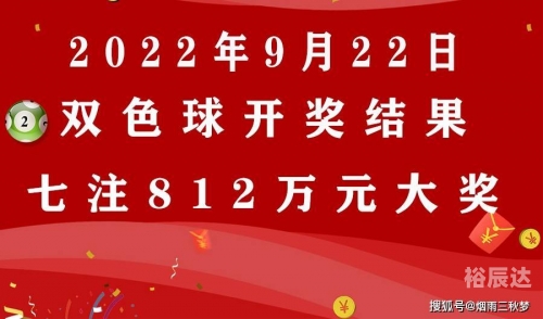 双色球开奖结果号码揭晓