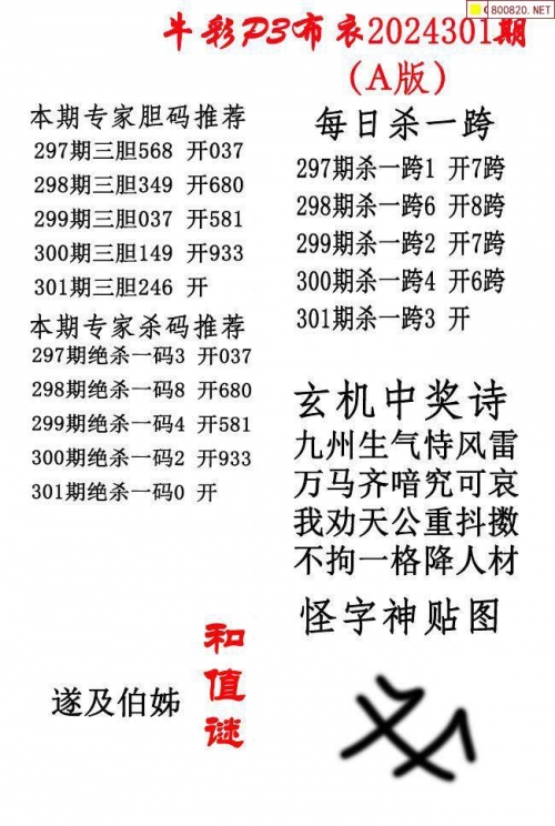 牛彩网福彩3d图谜总汇九牛彩网福彩3d图谜总汇