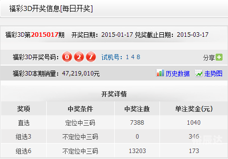 3D开机号试机号今天晚上查询结果