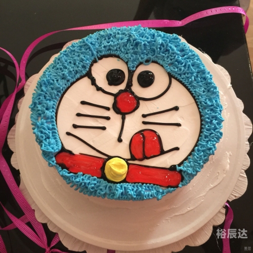 多啦a梦生日蛋糕多啦a梦生日