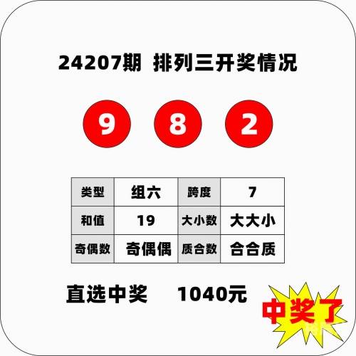 排三开奖结果福彩直播排三福彩开奖结果揭晓-第1张图片