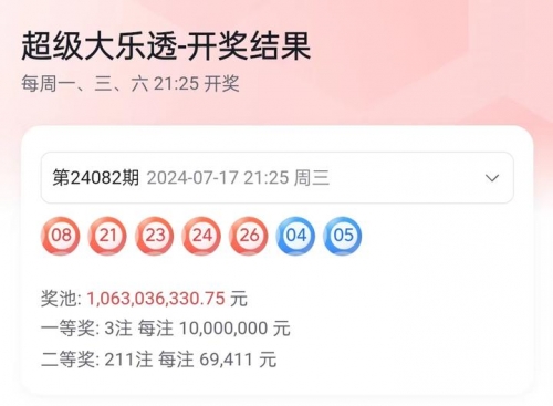 大乐透最新结果开奖号大乐透最新结果开奖号揭晓
