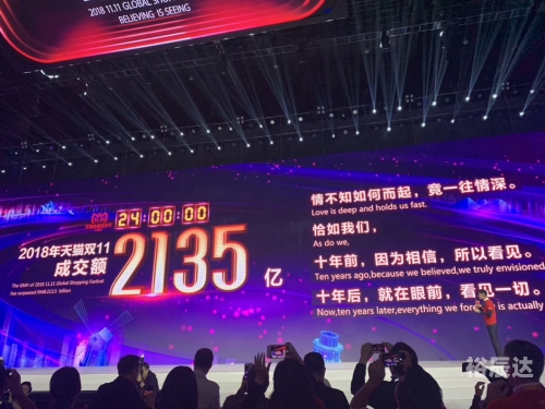 2019年天猫双十一成交额盛大揭幕-第1张图片