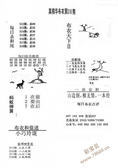真精华布衣天下3D正版今日盛典-第1张图片