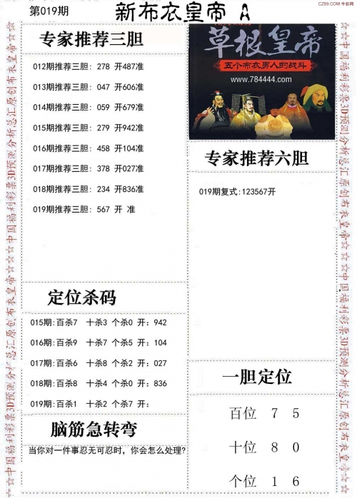 3d开机试机号列表最新3D开机试机号揭秘-第3张图片
