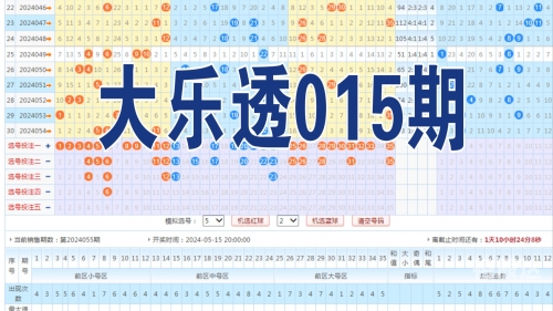 乐透型15选5开奖结果分析-第2张图片