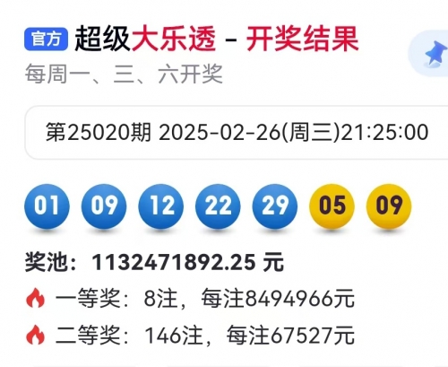 今天开奖结果查询-第1张图片
