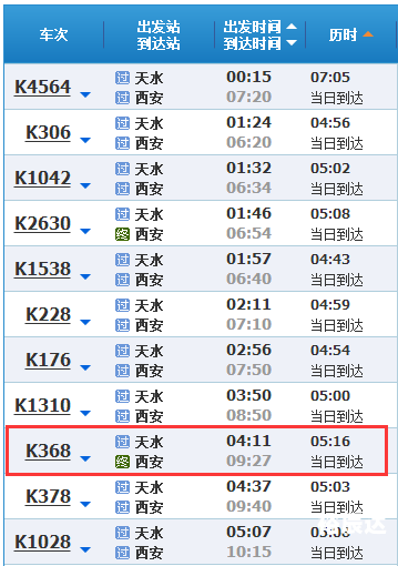 1163次列车时刻表1163次列车时刻表