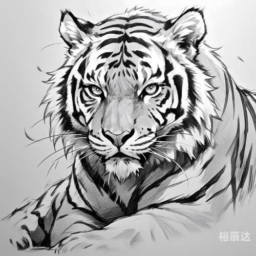 虎图片，威猛与力量的象征