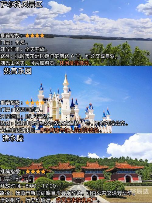 抚顺旅游景点介绍-第1张图片