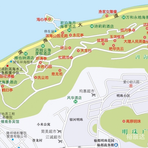 大理市地图全图大理市地图详解