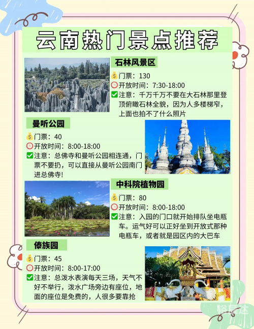 云南四日游最佳攻略-第1张图片