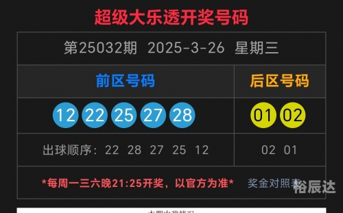 大乐透每周开奖时间揭秘