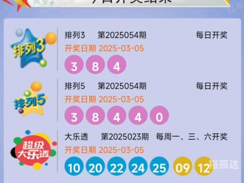 今晚排列五开奖号码查询结果大乐透今晚排列五开奖号码查询结果揭晓-第2张图片