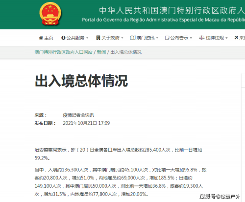 2021年澳门码开奖结果记录
