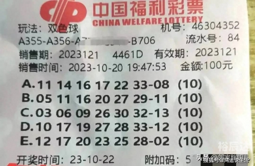 双色球2017061，神秘与机遇的彩票之旅-第2张图片