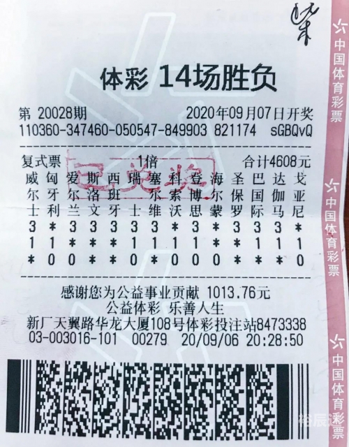 乐彩风云，17500元彩票之旅