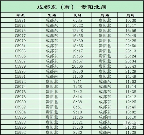 高铁时刻表及票价查询网站高铁时刻表及票价查询-第1张图片