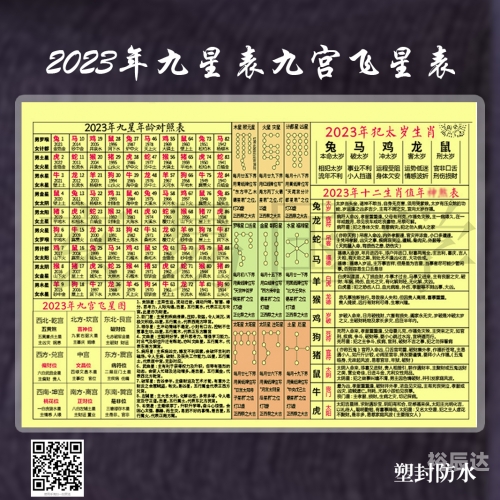 2020年生肖灵码表图片-第1张图片