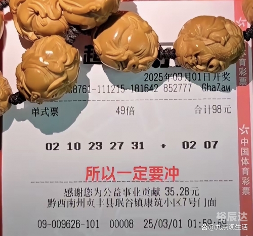 大乐透晒票25070大乐透晒票-第1张图片