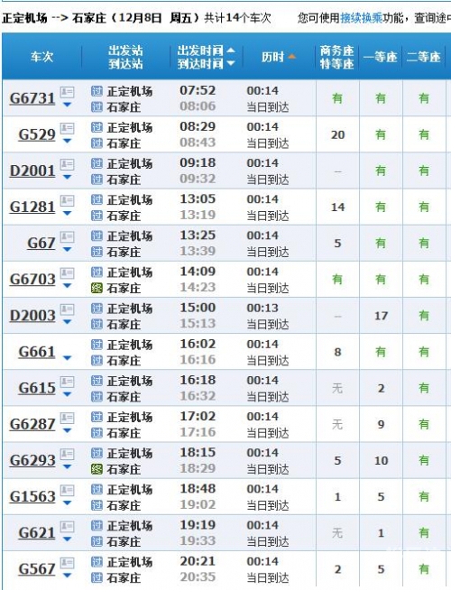 沧州站列车时刻表-第2张图片