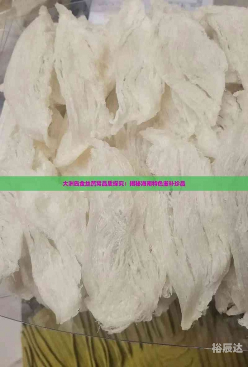 金丝燕窝，天然珍品的美妙之旅-第3张图片